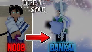 Roblox Type Soul Obtaining ICE BANKAI As TOSHIRO HITSUGAYA PROGRESSION [upl. by Adelle641]