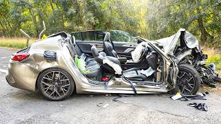 Totally Destroyed BMW Car Repaired by Professional Mechanic  by tussik01 [upl. by Jaylene]