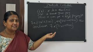 Discrete Mathematics Predicate Calculus Validity of Arguments in Tamil [upl. by Suvart]