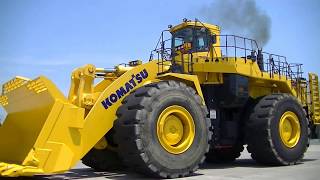 Komatsu wheel loader WA1200 [upl. by Siana404]