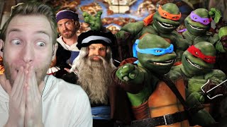 THE BIGGEST BATTLE YET Reacting to quotArtists vs TMNTquot Epic Rap Battles of History [upl. by Rapp286]