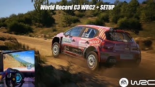 EA Sports WRC  World Record C3 WRC2  Setup  POV [upl. by Beffrey338]