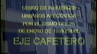 Terremoto Eje Cafetero Colombia 1999 [upl. by Mortensen]