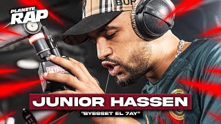 Junior Hassen  Byesset El 7ay PlanèteRap [upl. by Winny]