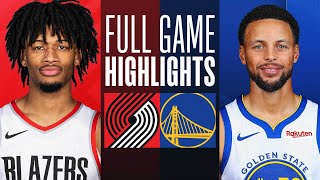 TRAIL BLAZERS at WARRIORS  FULL GAME HIGHLIGHTS  December 6 2023 [upl. by Wolff771]