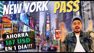 🗽NEW YORK PASS 2024  💰💳 SEIS 6️⃣ ATRACCIONES en 1 DÍA  Que Hacer En Nueva York 2023 [upl. by Melas]