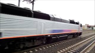 New Jersey Transit HD Meadowlands Shuttle Trains and Others At Secaucus Junction Lower Level [upl. by Rebmat615]