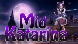 League of Legends  Katarina Mid Full Gameplay  Community Game  50 [upl. by Noterb]