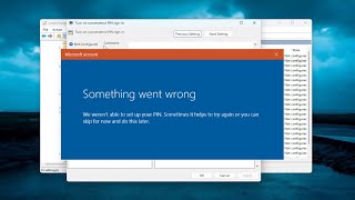 Error 0xd000a002 We Weren’t Able to Set Your PIN Solution [upl. by Ollopa842]