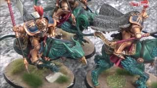 Age of Sigmar Battle Report 009 Free Peoples vs Stormcast Eternals 1000 Punkte deutsch [upl. by Elatnahs]