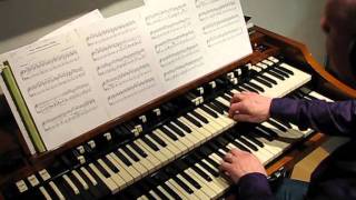 JS Bach Cantata BWV 147 Jesu bleibet meine Freude JS Bach on Hammond Organ [upl. by Isiad]