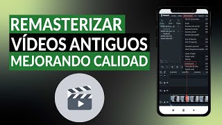 Cómo REMASTERIZAR VIDEOS o películas antiguas mejorando la calidad sin errores fácilmente [upl. by Annavoj]