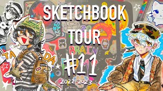 ★Sketchbook tour 11★ [upl. by Anelrad344]