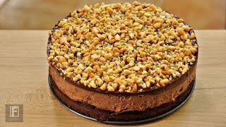 Ferrero Rocher Cake Recipe [upl. by Elwina]