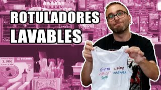 ¿VERDAD O MENTIRA ROTULADORES LAVABLES [upl. by Toblat520]