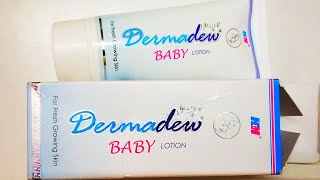 Dermadew Baby lotion uses in hindi DERMADEW BABY LOTION GLOWING SKIN FOR BABY [upl. by Omura57]