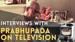 Interviews with Prabhupada on Television rare video [upl. by Mcgruter113]