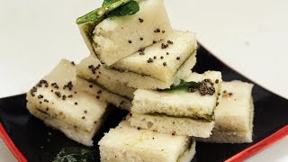 White Dhokla Sandwich  Sanjeev Kapoor Khazana [upl. by Aicenad]