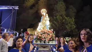 In DIRETTA da Villarosa Processione Maria SS della Catena [upl. by Liagibba]