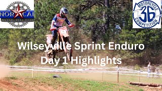 Wilseyville Sprint Enduro Day 1 Highlights racing enduro [upl. by Tnomal484]