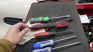 Olsa Tools Screwdrivers and Holder Review and Comparison [upl. by Eelime]