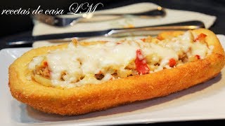 CALABACIN RELLENO RECETA FÁCIL [upl. by Anilesor386]