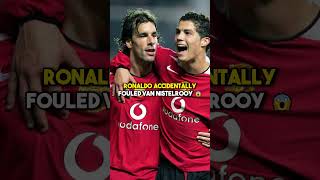 Ruud Van Nistelrooy Made Ronaldo CRY [upl. by Hgielsel]