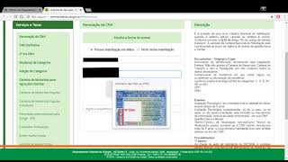 RENOVAÇÃO DA CNH PELO SITE DO DETRANCE 2018 [upl. by Eikcid694]