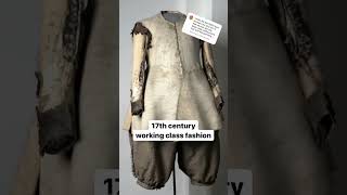 17th century working class fashion  baroque era  fashion history  1600s  poor people [upl. by Noiroc]