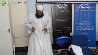 Practical Ihram Demonstration by Mufti AbdurRahman ibn Yusuf [upl. by Ailuj939]