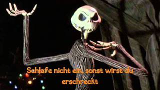 Nightmare Before Christmas  This is Halloween Deutsch [upl. by Atinrahs25]