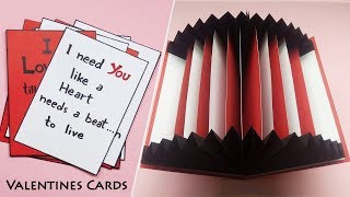 Valentines Day Cards  Valentine Cards Handmade Easy  Greeting Cards Latest Design Handmade  188 [upl. by Asilanom]