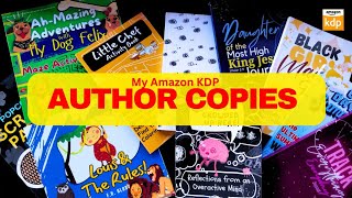 Amazon KDP Author Copies  Childrens Storybook Illustrated with CANVA kdp canva review amazon [upl. by Worl]