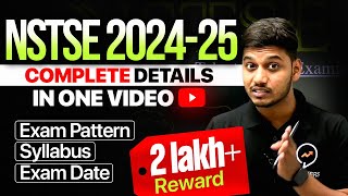 All About NSTSE 2025  Syllabus  Exam form  Eligibility  Exam date  Strategy  nstse NSTSE2025 [upl. by Yellah]