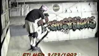 TRANSITIONS Skate Park Greenville SC 1992 [upl. by Eeliab376]