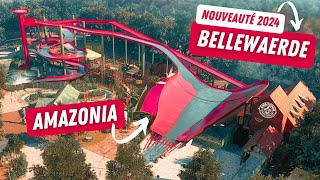 🎢Cette nouveauté est INSANE  Bellewaerde veut sortir du lot avec AMAZONIA  EDB World 195 [upl. by Enibas]