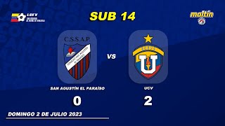 FINAL Sub14 Paraíso vs UCV Copa Maltín 2023 Liga Colegial de Fútbol de Venezuela [upl. by Eey]