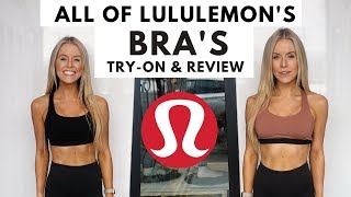 EVERY Lululemon Sports Bra Try On amp Review  Keltie OConnor [upl. by Chud]