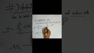 Disproportionation reaction Class 11 [upl. by Bridget]