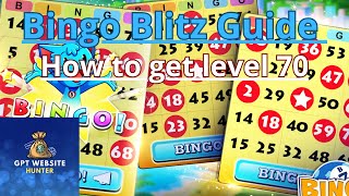 Bingo Blitz Guide  How to get to level 70 in 2024 [upl. by Leann35]