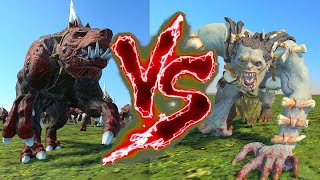 Hounds of the Blood Hunt VS Gorgers Total War Warhammer 3 [upl. by Eusassilem63]