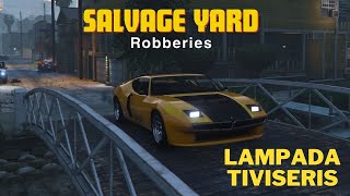 Lampadati Viseris  Salvage Yard Robberies  Chop Shop  Final Mission  GTA 5 online [upl. by Wyck]