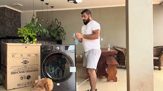 Unboxing Lava e Seca LG 18kg [upl. by Jared]