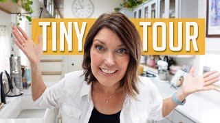 TINY HOUSE TOUR  Welcome to my 34x10 Double Loft Tiny House with My Dream Kitchen [upl. by Rosemaria]