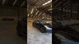 The Tesla Delivery Experience is WILD shorts [upl. by Ymerrej]