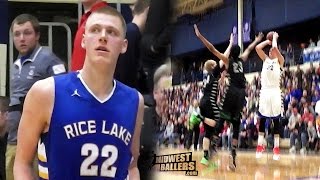 610 Henry Ellenson Looks Like a Young DIRK at the WBY Shootout FULL Highlights [upl. by Eliga]