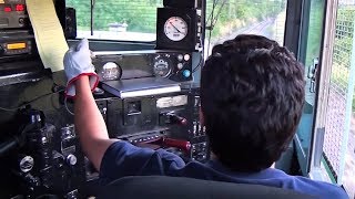 Viaje desde Frutillar hasta Temuco en locomotora de tren de carga de FEPASA [upl. by Rinee386]