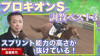 「疲れもとれているし仕上がりも抜群！」波乱含みのダート重賞！競馬エイト・高橋賢司トラックマンの調教解説＜プロキオンＳ（GⅢ）＞ [upl. by Imer]