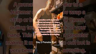 Pronation Curl Explained fyp armwrestling armwrestler fitness fitnessmotivation [upl. by Enelear]