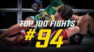 Angela Lee vs Michelle Nicolini  ONE Championship’s Top 100 Fights  94 [upl. by Loy655]